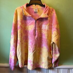 Pink Victorias Secret Tie Dye Sweatshirt